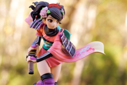 1/8-scale Momohime PVC figure by Alter (outdoor shot #1)