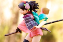 1/8-scale Momohime PVC figure by Alter (outdoor shot #2)